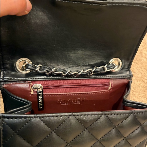 Black Quilted Leather Shoulder Bag chanel - Picture 4 of 5